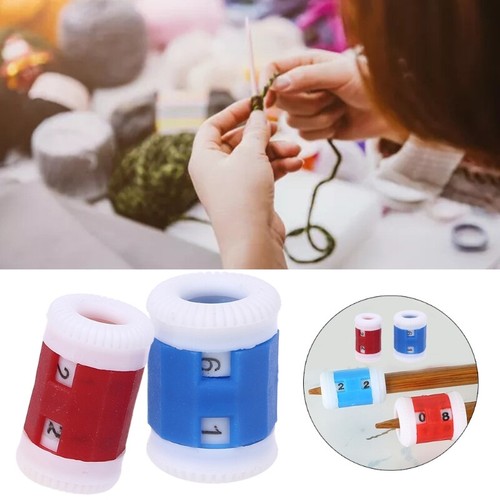 Knitting Needles Pride Row Counter 10pcs/set Sewing Tool Craft Accessories Tools - Picture 7 of 8