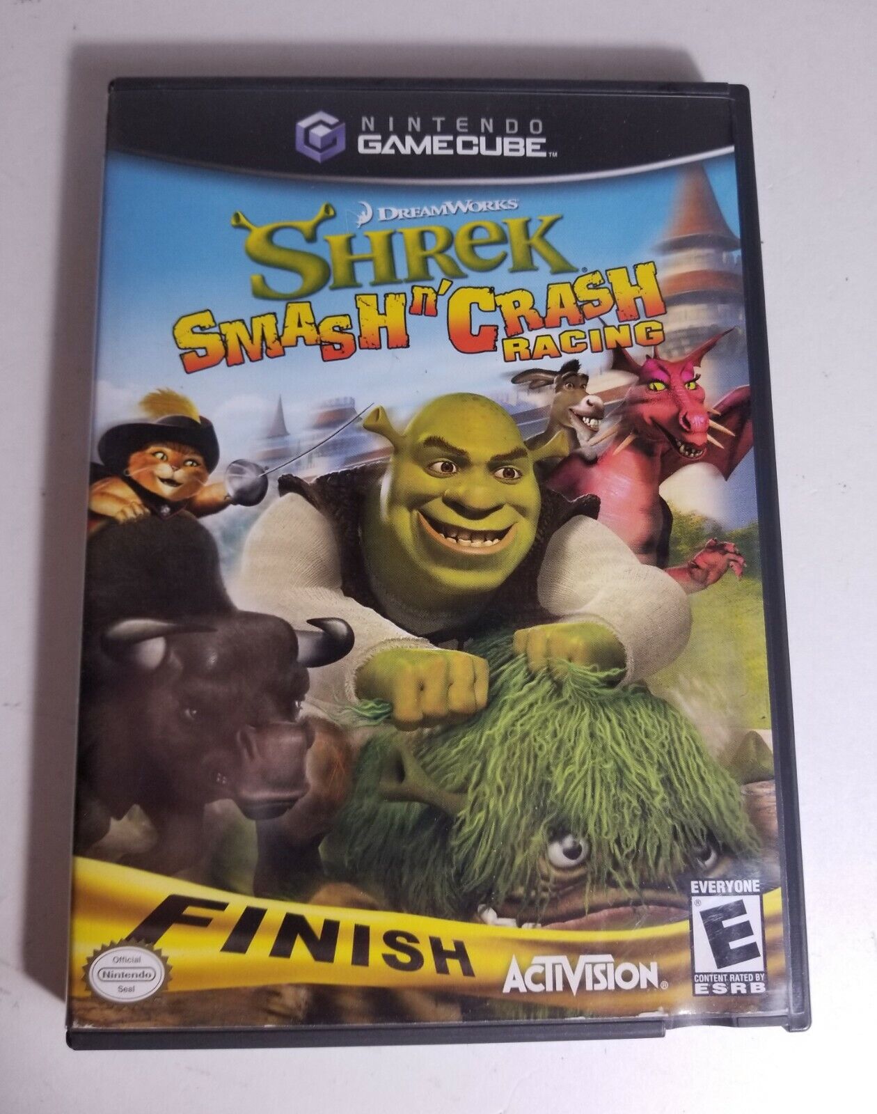 Shrek Smash n' Crash Racing - Nintendo Gamecube Videogame