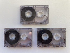3 x MC-60 Microcassette Tape MC60 - Dictaphone - Brand New UK - FREEPOST