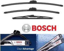 Set of 3 Bosch Wiper Blade Left + Right + REAR For 2015 - 2018 HYUNDAI SANTA FE