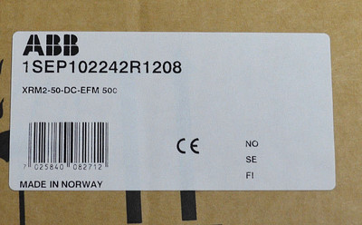 ABB Lastrennschalter 1SEP102242R1208 XRM2-50-DC-EFM 500 Neu New OVP