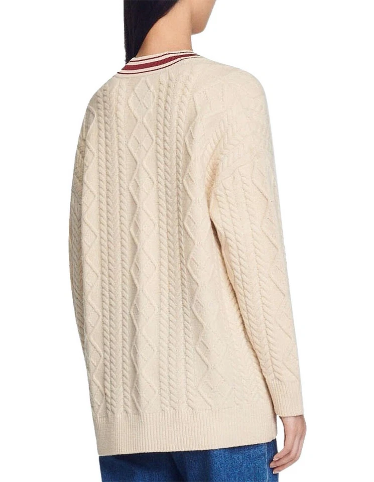 Abrigo Cardi Turino SANDRO PARIS Talla M Orig. $670 NUEVO Foto 3 de 4