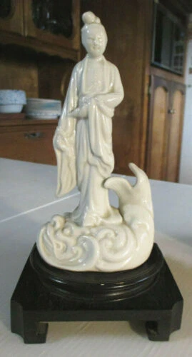 Estatuilla Blanco antigüedades de China