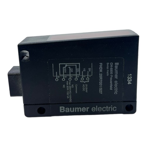 Baumer electric FHDK26R7001/S27 Lichttaster 20-264V AC/DC max.:250VAC/100VDC - Picture 8 of 12