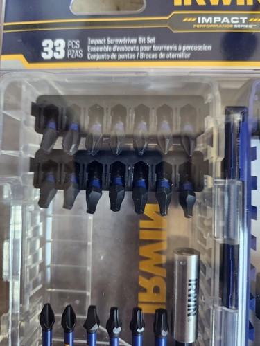 *NEW* Irwin IWAF1333 Impact Screwdriver Bit Set 33 PC. (#125) - Picture 5 of 6