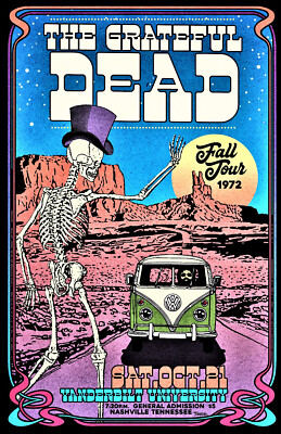 Grateful Dead Concert Poster - 12