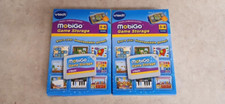 Lot of 2 - V-tech /Mobigo /Touch Learning/Game Storage / New In Box/ Ages 3-8