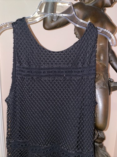 Alfani Kleid Damen Größe 6 schwarz ärmellose Passform & Fackel unverändert verkauft - Bild 3 von 8
