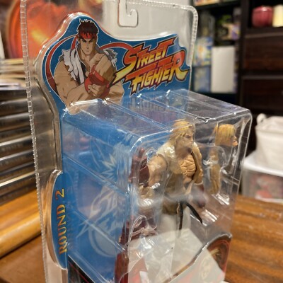 sota toys street fighter ken grail Half tan gi Carded Prototype