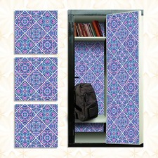 Deluxe Magnetic School Locker Wallpaper Made in USA - Pack of 12 Sheets vg 023 