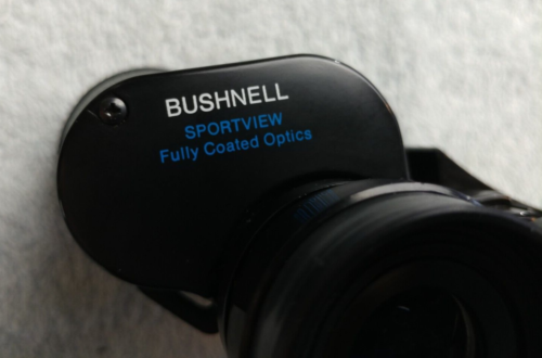Vintage Bushnell 7x35 Insta-Focus SportView Binoculars W/ Case & Tasco 15-7X35 - Picture 12 of 13