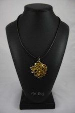 Boyero de Berna, collar cubierto de oro, alta calidad Art Dog ES