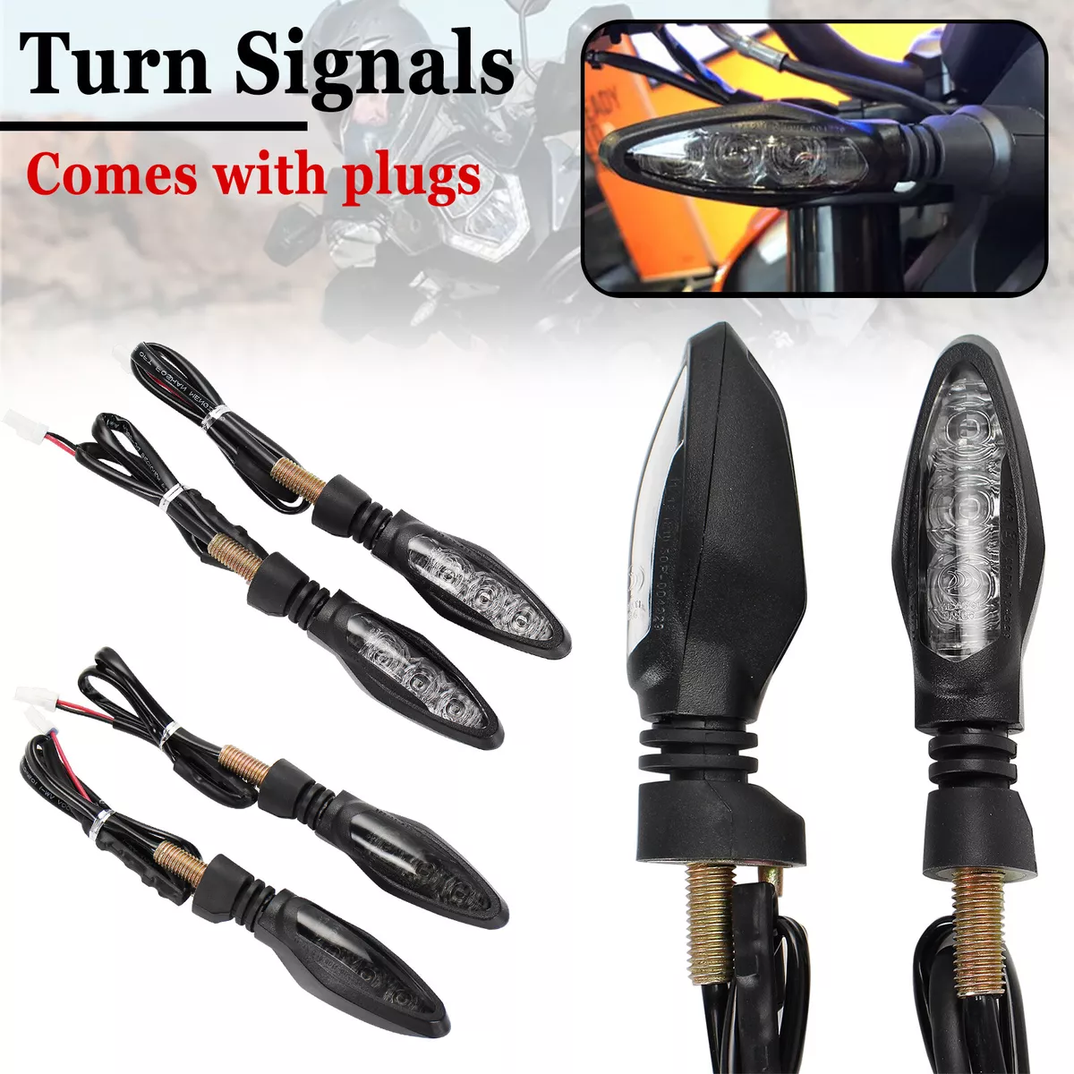 LED Turn Signals Light For KTM 1290 Super Duke Gt 790 Duke