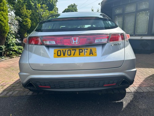 HONDA CIVIC 1.8 I-VETEC SE 07 REG PETROL MANUAL SILVER FULL MOT FULL V5 LEATHER - Picture 6 of 24