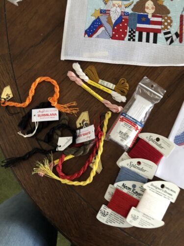 Artist Collection Mile Hi Princess Sam And Betsy Needlecraft Kit. Americana - Picture 3 of 9
