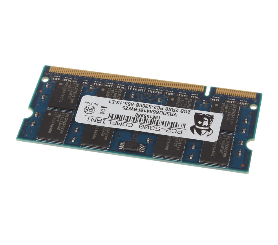 Viking 2GB 2Rx8 PC2-5300 SODIMM RAM DDR2 667Mhz Memory Laptop CL5 intel CPU D&D - Image 3 of 4