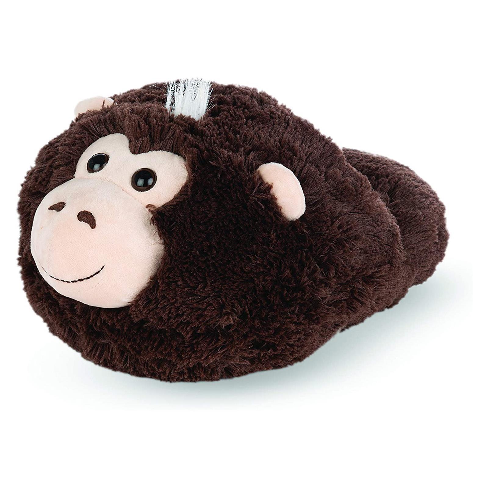 Plush Gorilla Foot Warmer Kids/Adults Animal Slipper Cuddly Cushion One Size
