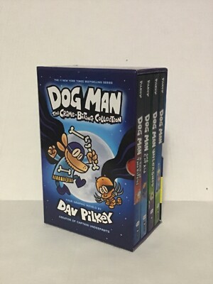 Dog Man The Crime-Biting Collection by Dav Pilkey | eBay
