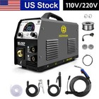 4In1 Mig Welder 110V/220V Mig250Dp Aluminum Arc Mig Welding Machine Gas/Gasless
