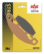 SBS 597HS FRONT BRAKE PADS SINTER KAWASAKI ER5 500 1997-2000