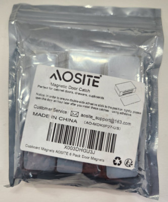 Aosite - A0-MDK6P27-US - Magnetic Door Catch - 6 Pack