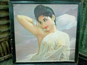 Nude Painting Indian Woman