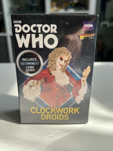 Warlord Games: Doctor Who - CLOCKWORK DROIDS Pack BNIB SEALED OOP