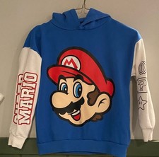 Kids Super Mario Brothers Hoodie Size 7-8YRS