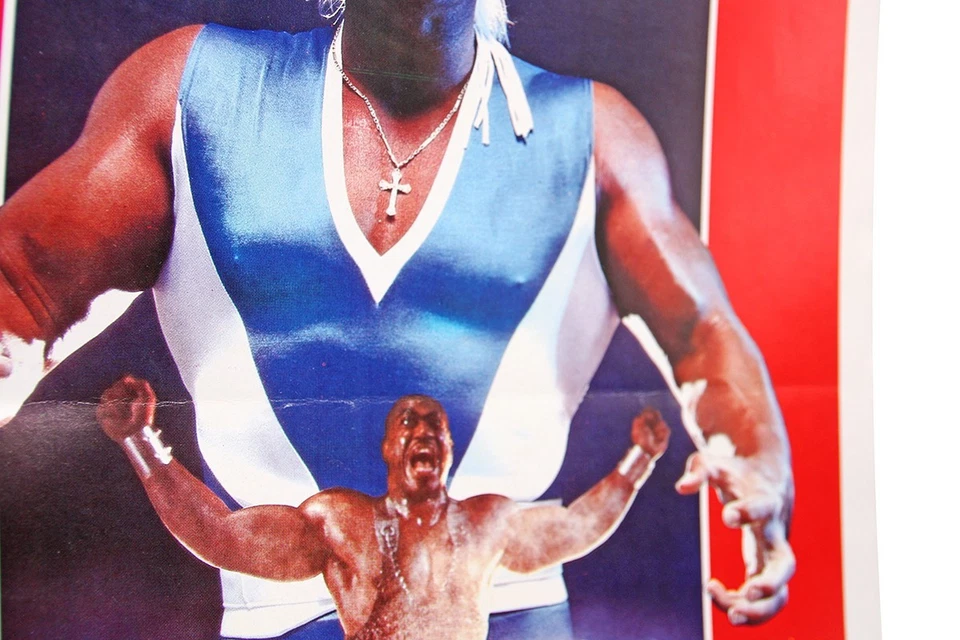 Lote 2 de 1989 "Desafio Mortal" con vestíbulo/mini carteles de Hulk Hogan (MX) (3), de Gesa Foto 4 de 4