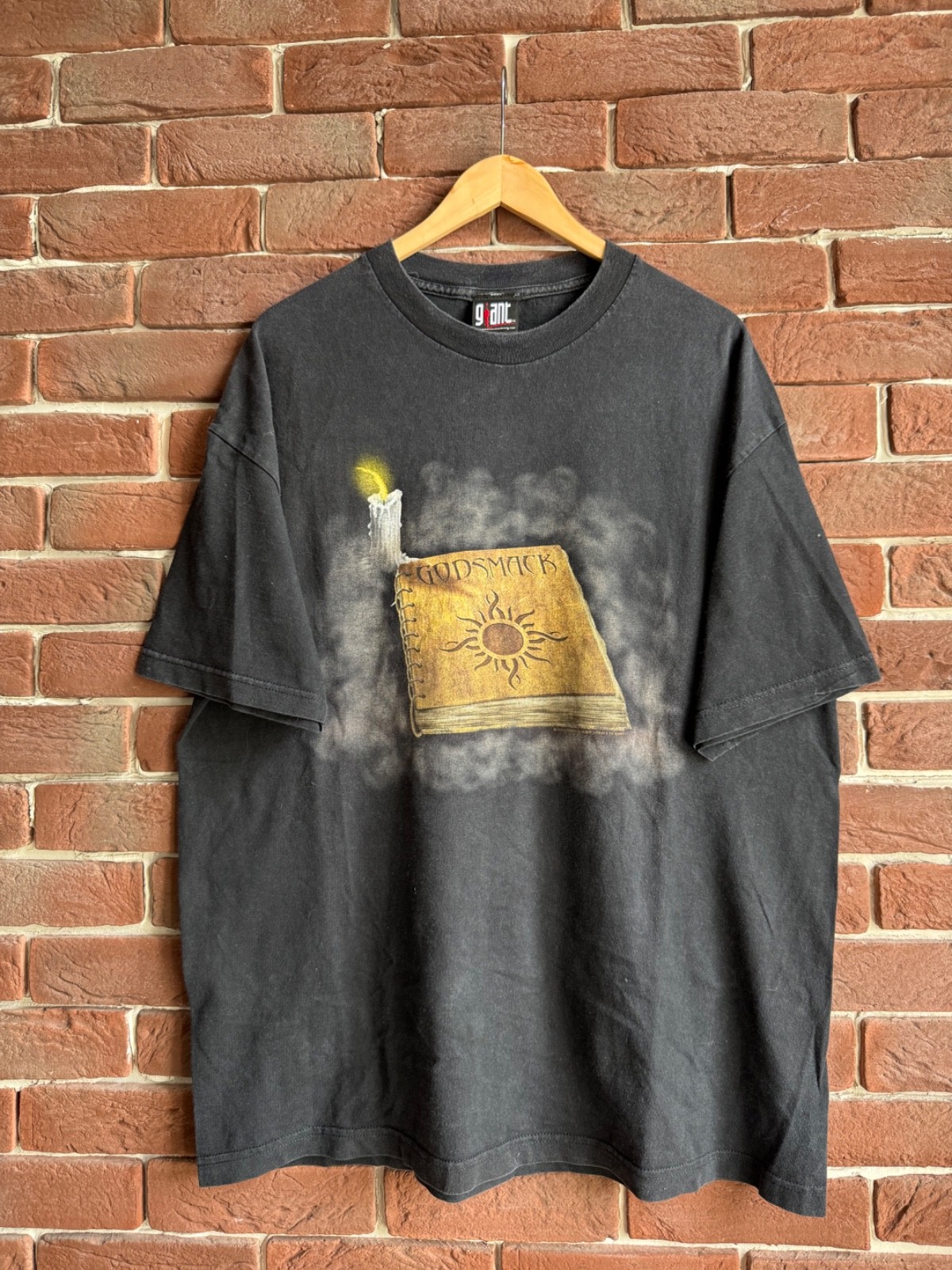 Godsmack Metal 00s Rock 2000s vintage concert t-shirt, vintage, size XL, single stitch, B+ condition