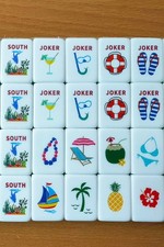 New ! Luxury Ocean Series American Mahjong Se...