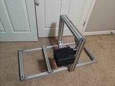 Aluminum Profile Sim Racing Rig Chassis w/ Tr...