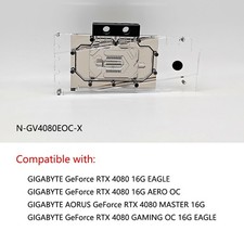 Granzon GPU Water Block For GIGABYTE GeForce RTX 4080 16G EAGLE