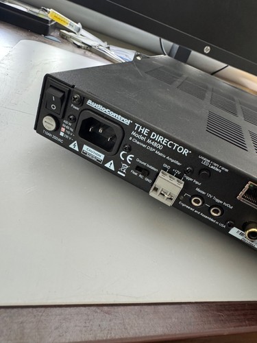 Audio Control - The Director Model M4800 8 CHANNEL DSP MATRIX POWER AMPLIFIER - Picture 6 of 10