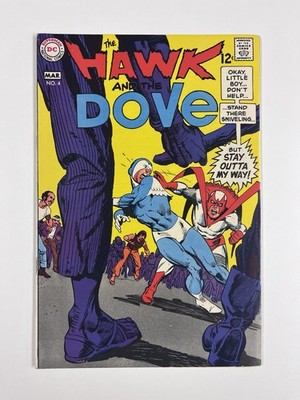 The Hawk and the Dove #4 (DC Comics February-March 1969) Sharp Copy!