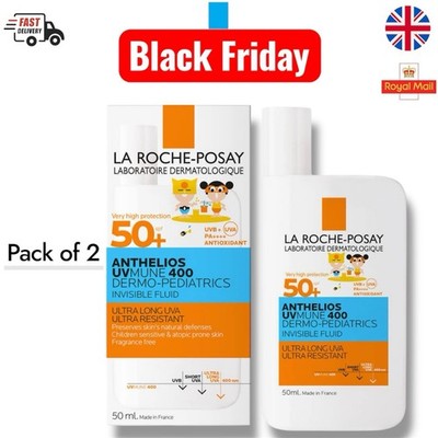 La Roche-Posay ANTHELIOS UVMUNE 400 LSF50+ Invisible Fluid 50ml 2er Pack Neu