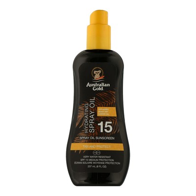 Australian Gold Instant Bronzer - Spray Oil Sunscreen SPF 15 237ml
