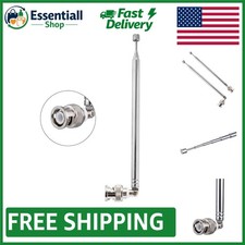 Versatile BNC Male 7-Section Telescopic Antenna for CB Ham Radios - 68.5cm