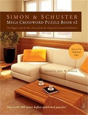 Simon & Schuster Mega Crossword Puzzle Book #02 (Paperback or Softback)