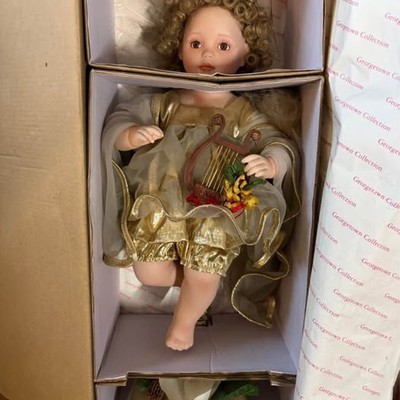 Noelle the Christmas Angel Doll by Ann Timmerman from the Georgetown Collection.
