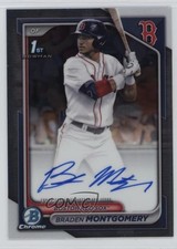 2024 Bowman Draft Chrome Prospect Auto Braden Montgomery #CPA-BM