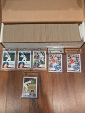 1983 Topps Baseball Complete Set EX/NM+. 2x Sandberg RC.  3x Beckett Raw Rev