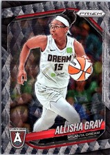 2025 Panini Prizm WNBA #16 Allisha Gray Ice Prizm