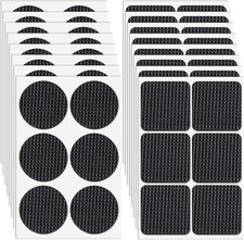 96 Pcs Rubber Furniture Pads Non Slip Black Non Slip Furniture Pads, Self Adhesi