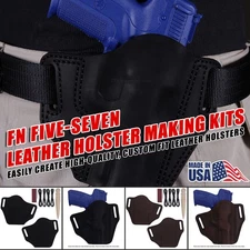 Leather Holster Making Kit for FN FIVE-SEVEN - (Pancake Style) 2 Sizes - w/Tools