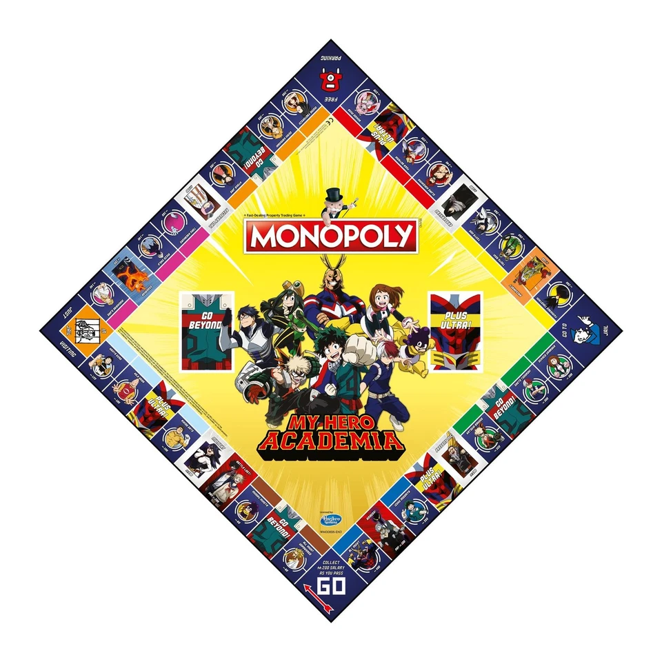 My Hero Academia Monopoly Board Game - Image 3 of 4