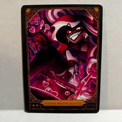 Potions Master Velvette 36/60 Season 2 Hazbin Hotel Trading Card 1st Edition