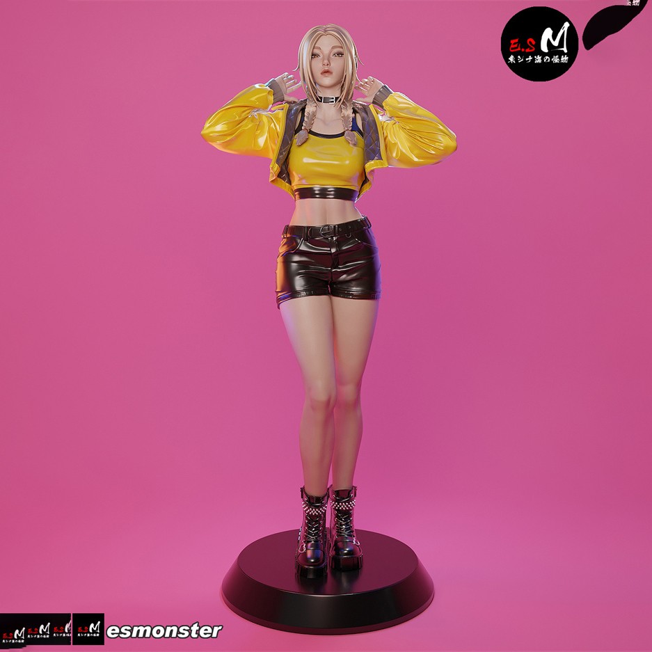 Kits de modelos de resina sin montar de impresión 3D Zhu Yunge kits de garaje