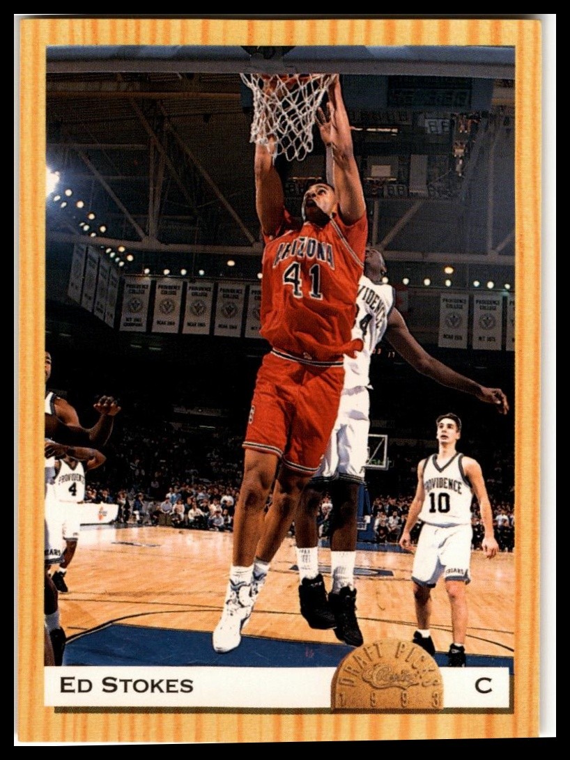 1993 Classic Draft Picks #68 Ed Stokes