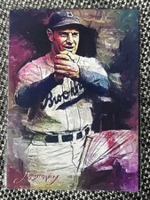 Limited 43/50 Leo Durocher Dodgers #4 